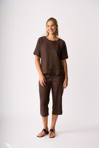 Foil Scalloped Top