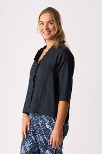 Foil Total Frill Shirt