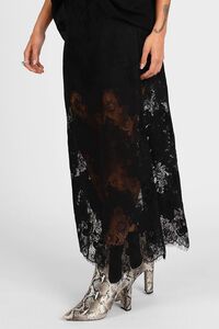 Storm Lace Midi Skirt