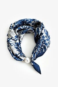 Antler Pearl Fasten Neck Tie Royal Vine