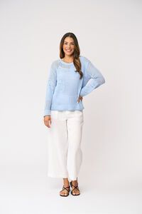 Foil Breeze Easy Sweater