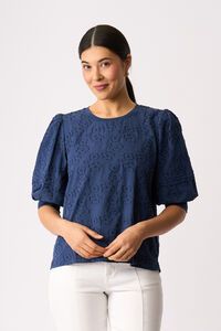 Oh Three Rib & Pleat Top