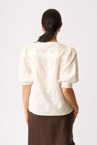 Oh Three Rib & Pleat Top