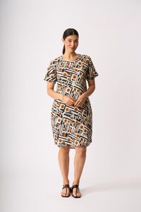Preen Back Pleat Dress