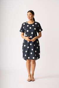 Preen Back Pleat Dress