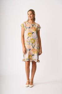 Foil Ruffle Dreams Dress