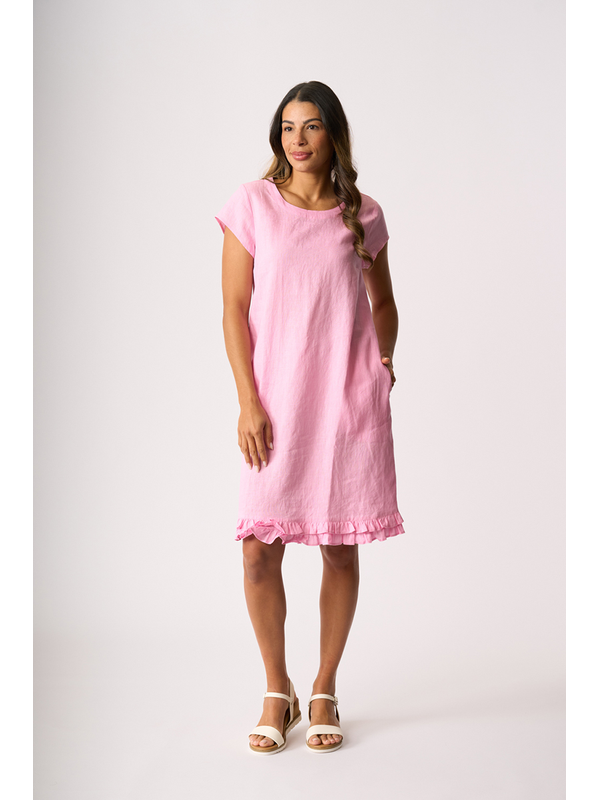 Foil Ruffle Dreams Dress