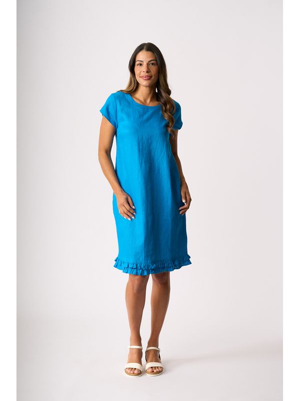 Foil Ruffle Dreams Dress