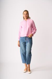 Foil Ruffle Neck Jacket