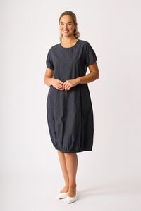 Foil Pleated Maxi Dress
