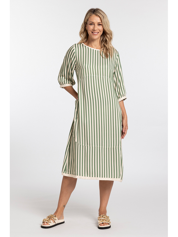 Moss Cocoon Dress