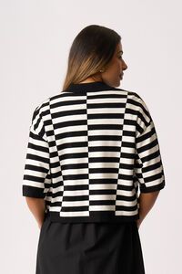 Foil Stepped Cardigan