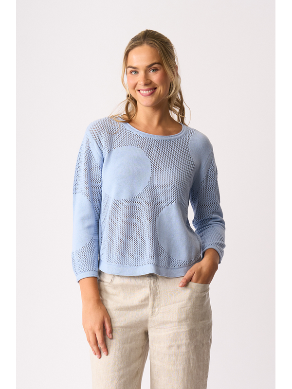 Foil Spotted Sweater
