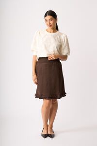 Foil Ruffle Dreams Skirt