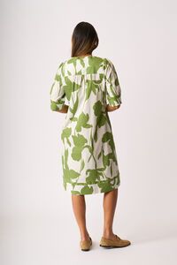 Foil Wave Along Dress