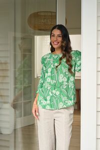 Foil Shirred Up Top