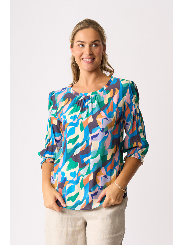 Foil Shirred Up Top