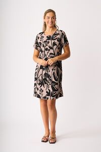 Foil Swing Back Dress