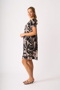 Foil Swing Back Dress