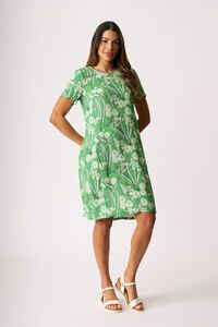Foil Swing Back Dress
