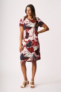 Foil Swing Back Dress