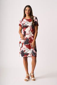 Foil Swing Back Dress