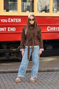 Oddly Polite Hils Cropped Trench