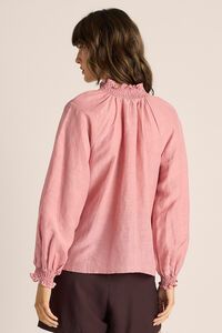 Fate + Becker Lani Shirred Blouse
