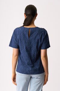 Oh Three Boxy Step Hem Top