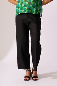 Oh Three Wide Leg Contrast Stitch Pant