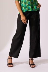 Oh Three Wide Leg Contrast Stitch Pant