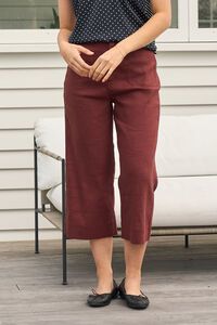 Oh Three Wide Leg Mid Length Pant