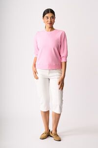 Memo Sleeve Detail Sweatshirt