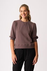 Memo Sleeve Detail Sweatshirt