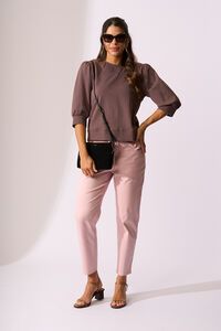 Memo Sleeve Detail Sweatshirt