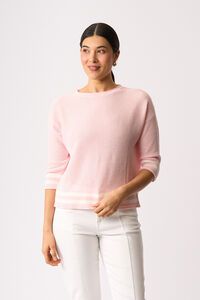 Oh Three Contrast Rib Jumper