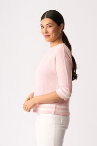 Oh Three Contrast Rib Jumper
