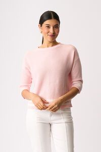 Oh Three Contrast Rib Jumper