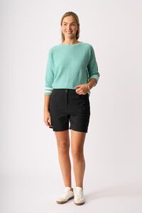 Oh Three Contrast Rib Jumper