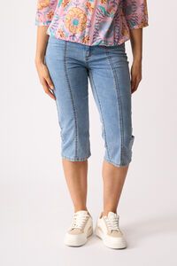 Memo Denim Capri Pant