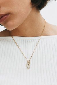Edblad Amore Sparkle Large Gold Necklace