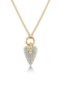 Edblad Amore Sparkle Large Gold Necklace