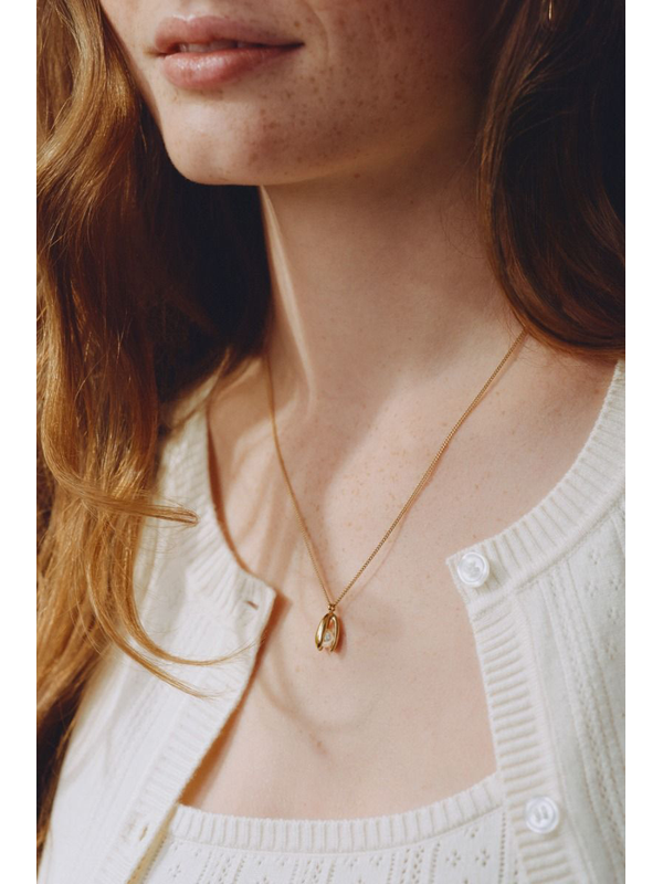 Edblad Moonrave Large Gold Necklace