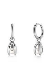 Edblad Moonrave Small Silver Hoops Earrings