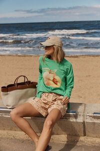 Betty Basics Printed Palma Sweat