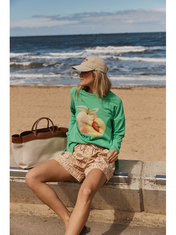 Betty Basics Printed Palma Sweat