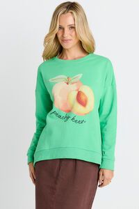 Betty Basics Printed Palma Sweat