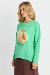 Betty Basics Printed Palma Sweat