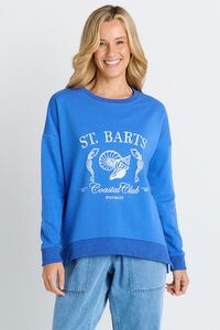 Betty Basics Printed Palma Sweat