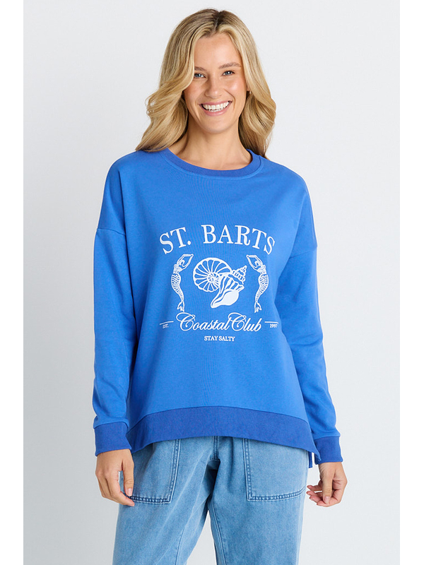 Betty Basics Printed Palma Sweat